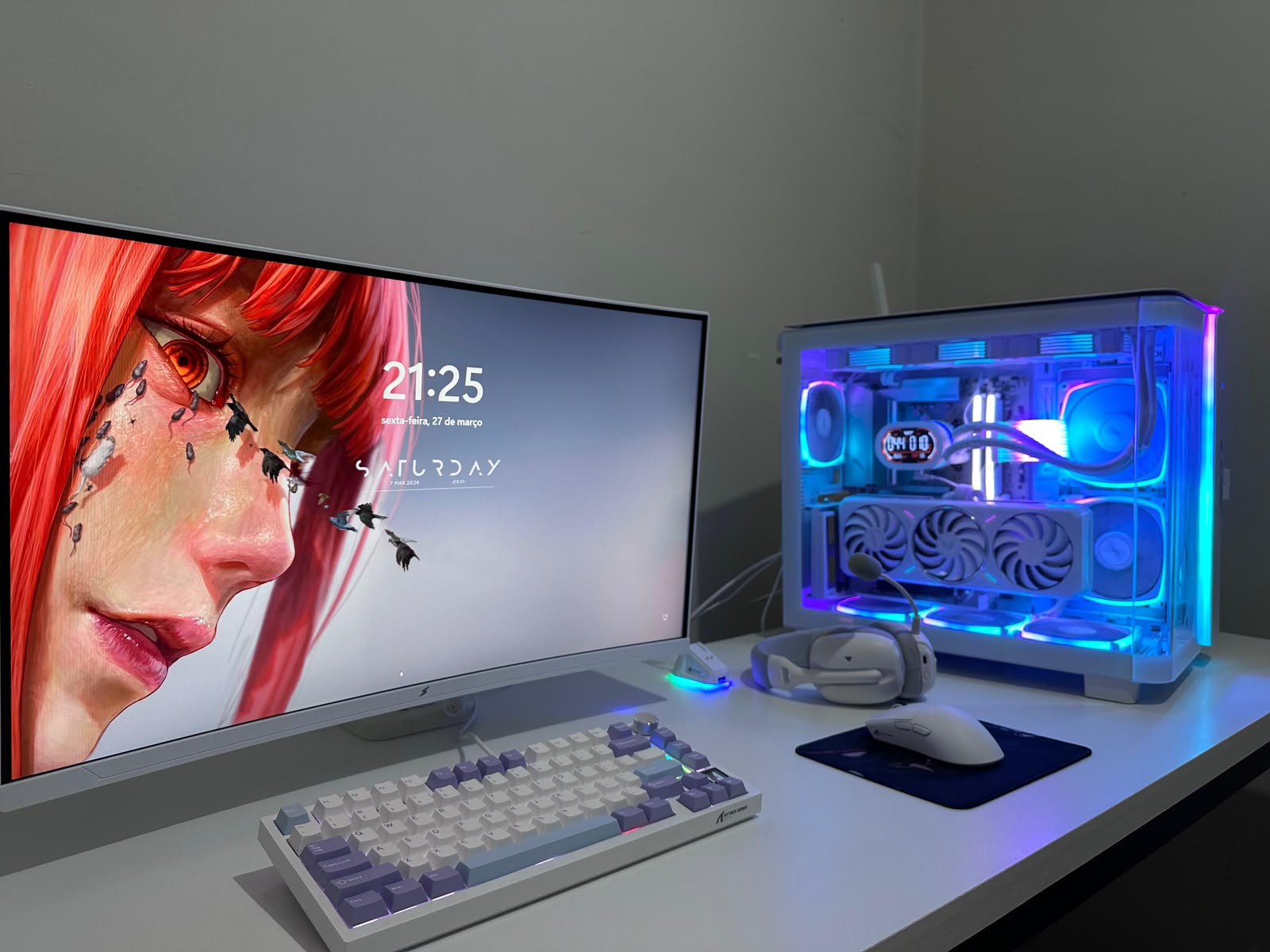 R7 7700X +Intel Arc B580 iCraft, 12GB White
