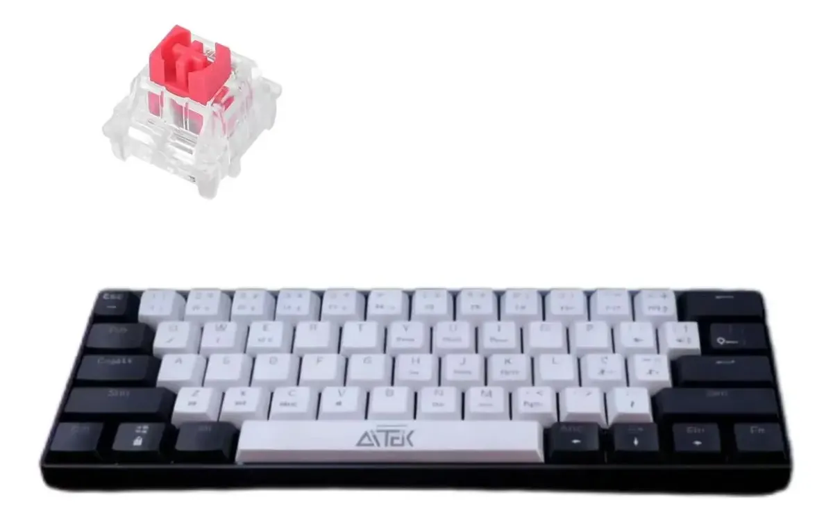 Teclado Mecânico Com Fio 60%
