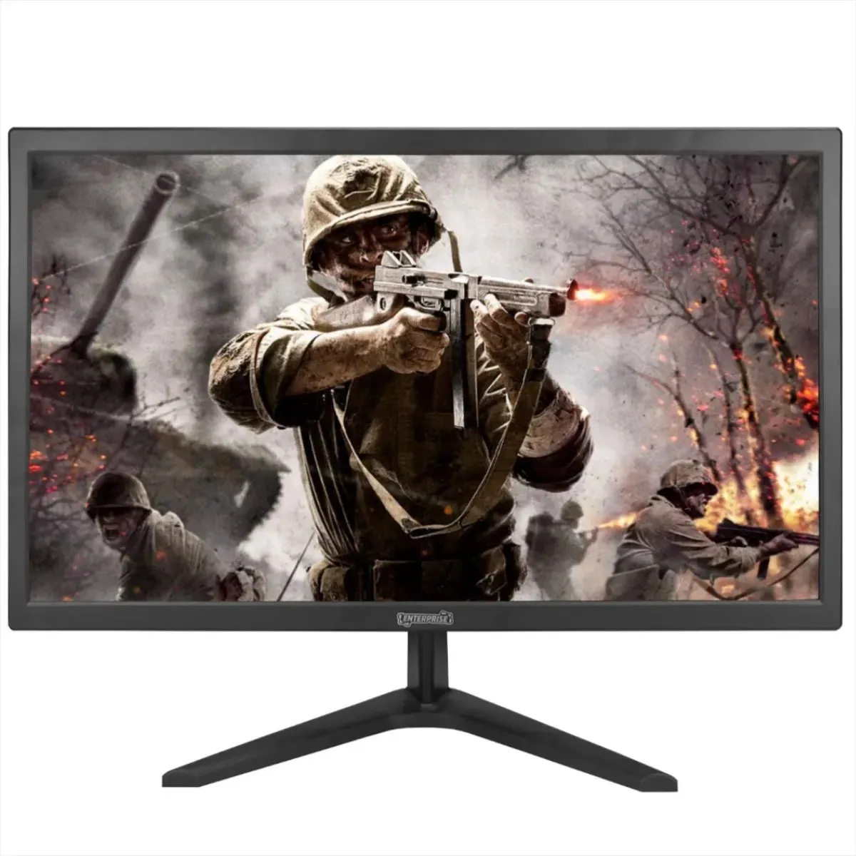 Monitor LED Enterprise 21.5" Full HD 75Hz, Com HDMI E VGA