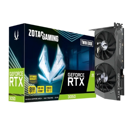 Placa de vídeo Nvidia Zotac Gaming GeForce RTX 30 Series RTX 3050 8GB