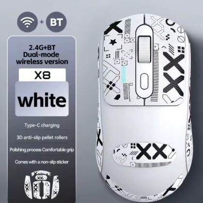 Mouse Attack X8 Branco