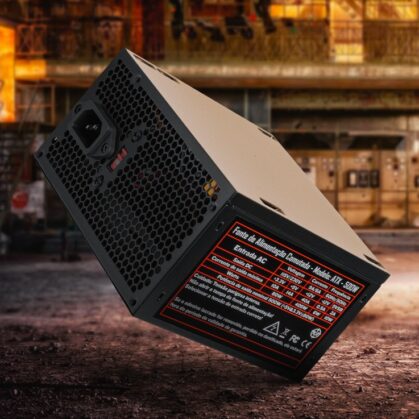 Fonte TGT Tomahawk T3, 500W, Preto
