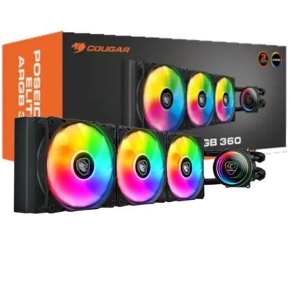 Water Cooler Cougar Poseidon Elite (usado),(Ventoinhas modificadas)