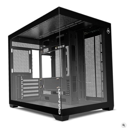 Gabinete Gamer Mancer CV450, Mini-Tower, Lateral de Vidro, Preto