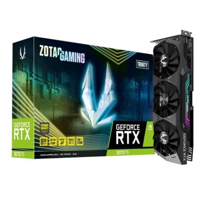Placa de Video Zotac GeForce RTX 3070 Ti Trinity 8GB GDDR6X 256-bit, ZT-A30710D-10P